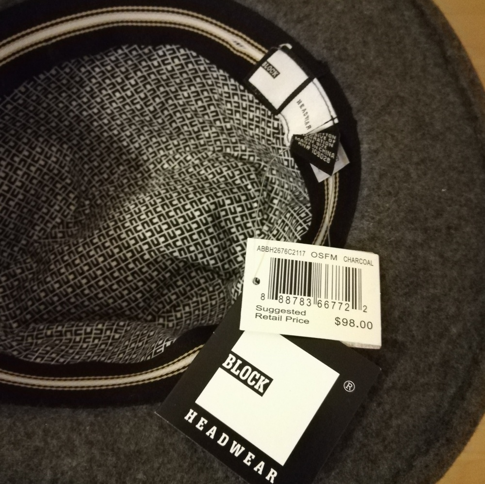 Block headwear wool hat - Picture 8 of 8